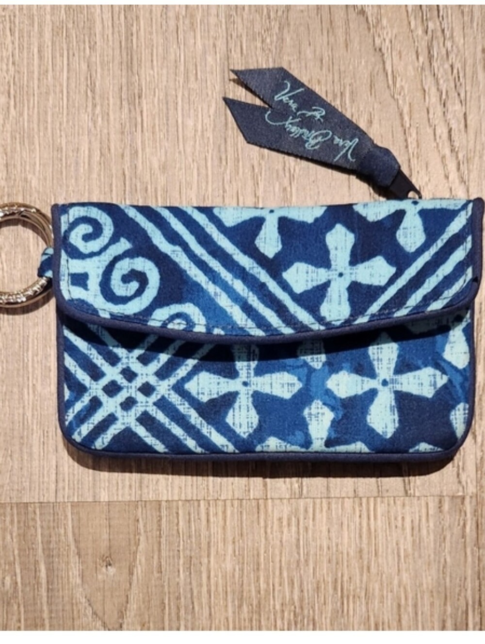 Vera Bradley Cuban Tiles (Retired) Case Coin Purse | ID Holder | Zip Pouch